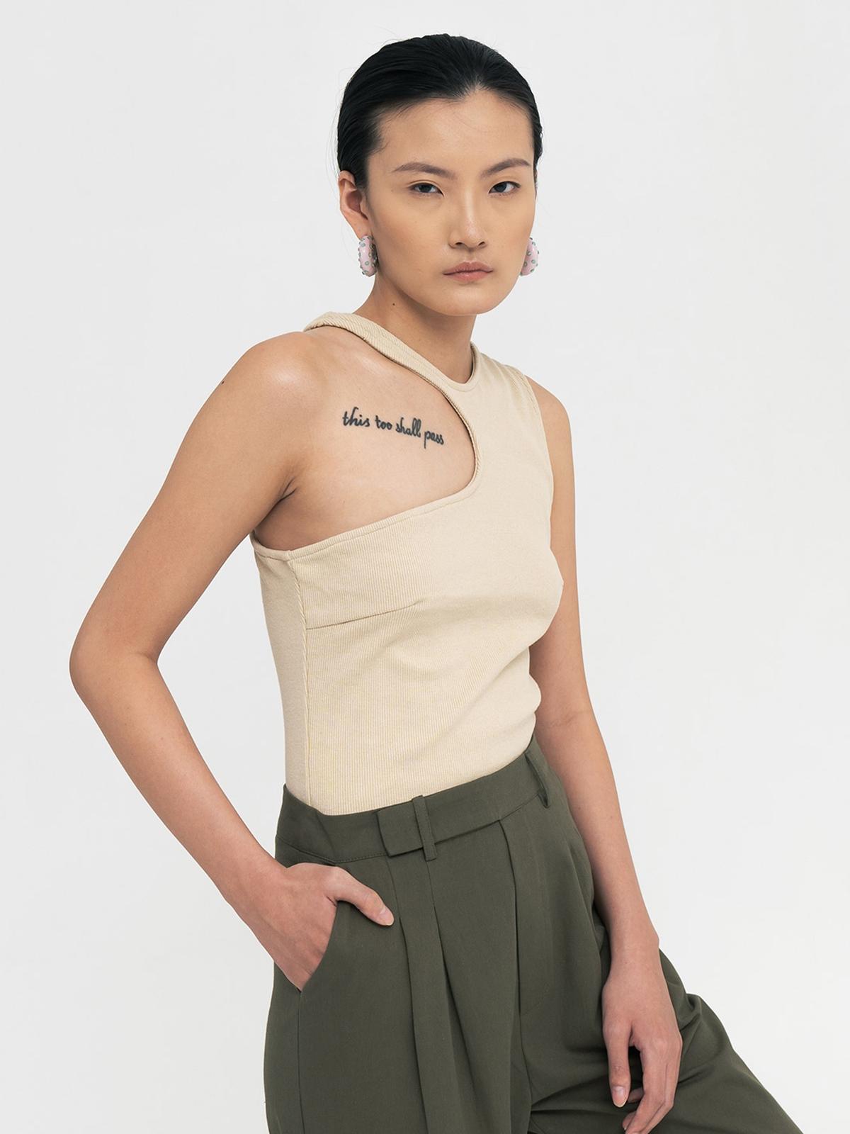 Leap Top - Beige