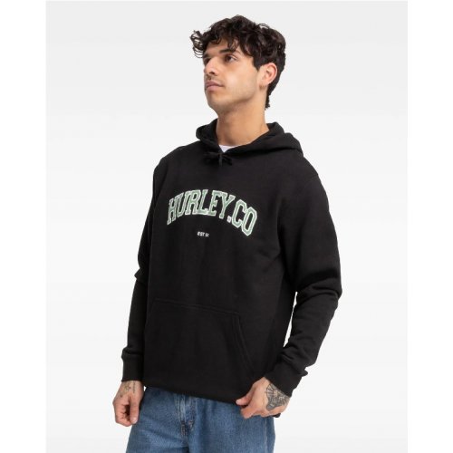 Authentics Hurley Mens Fleece Hoodie Black