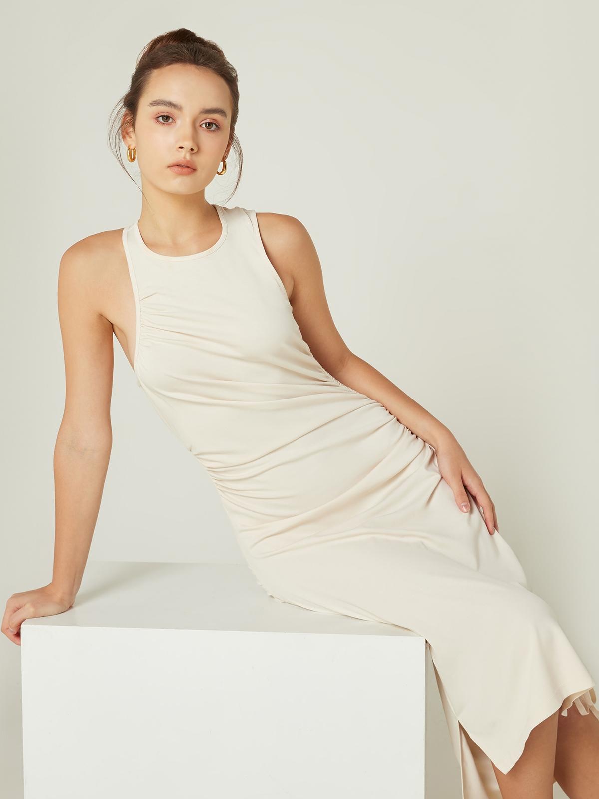 Unev Dress - Ecru
