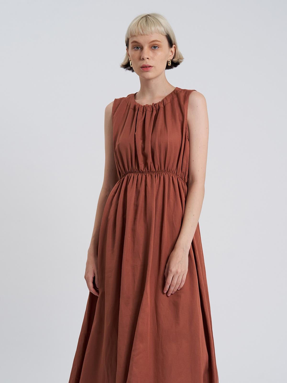 Amelinda Dress - Coral