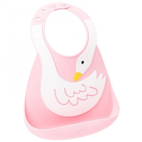 Make My Day Baby Bib - Swan