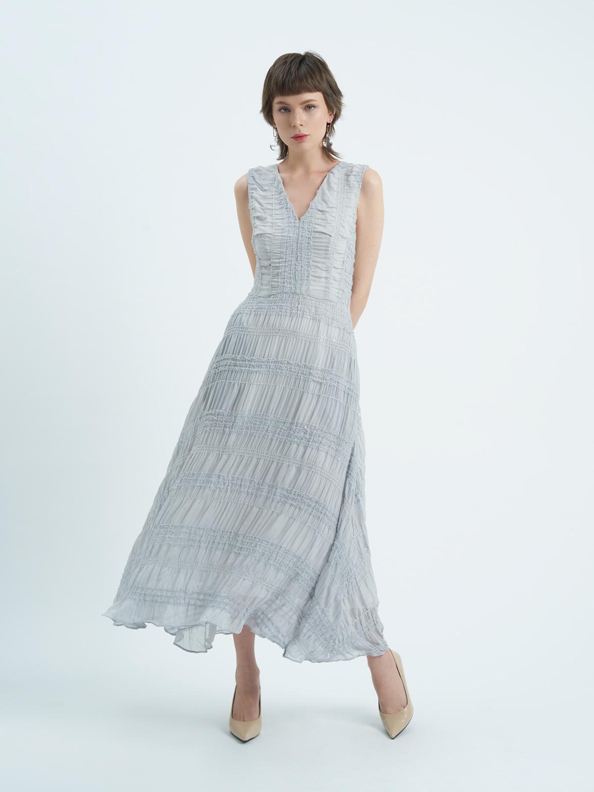 Jenna Dress - Gray