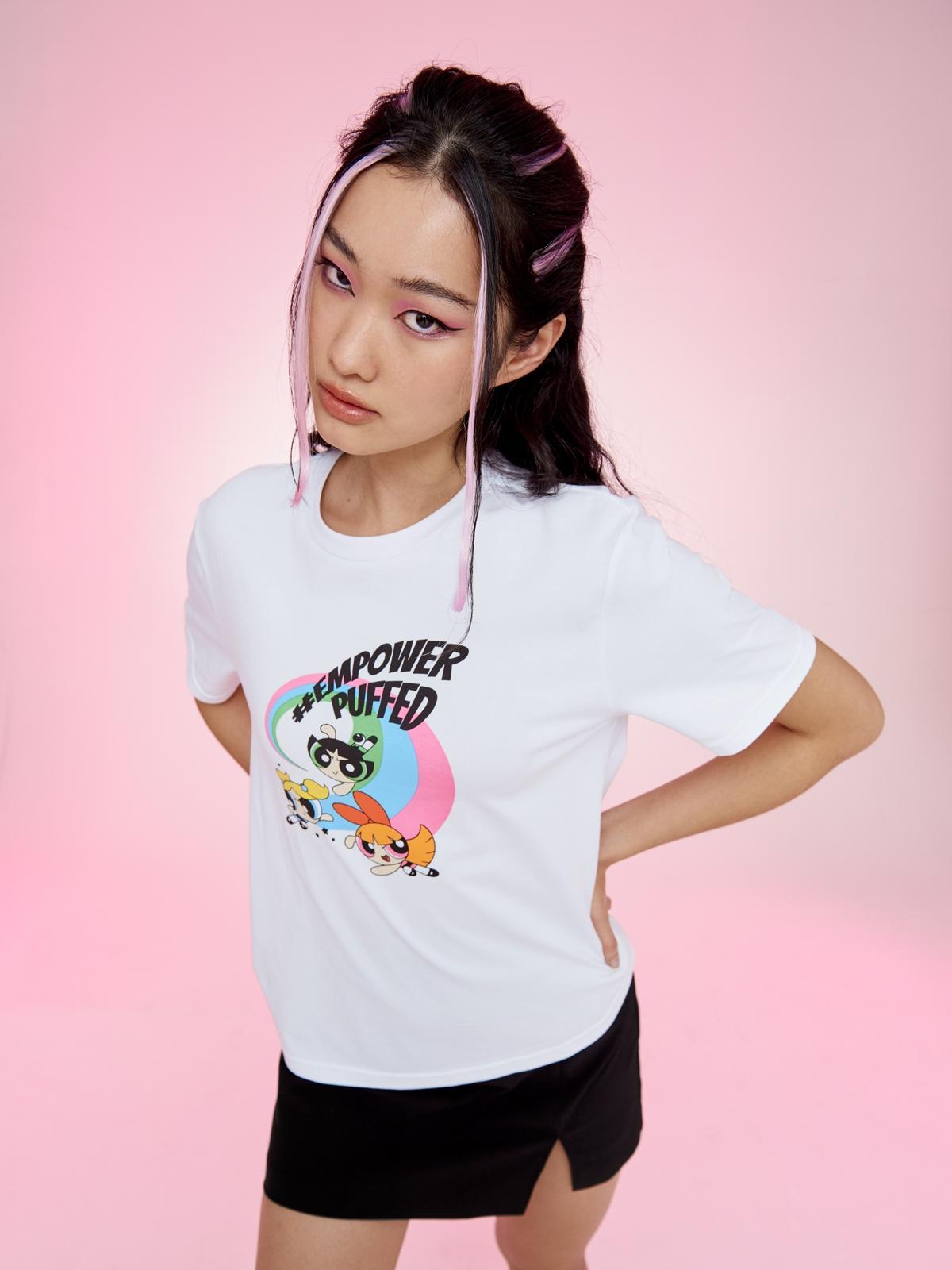 The Powerpuff Girls™ Relax Fit Top - White