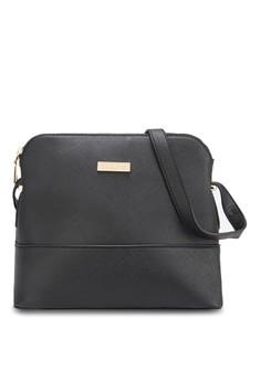 Unisa Saffiano Texture Shell Shape Mini Sling Bag