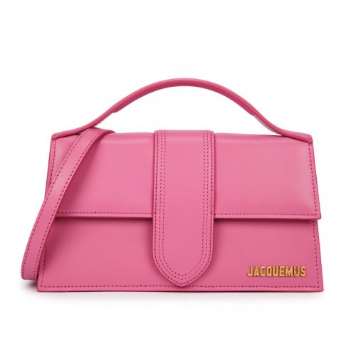  JACQUEMUS Le Grande Bambino leather top handle bag 