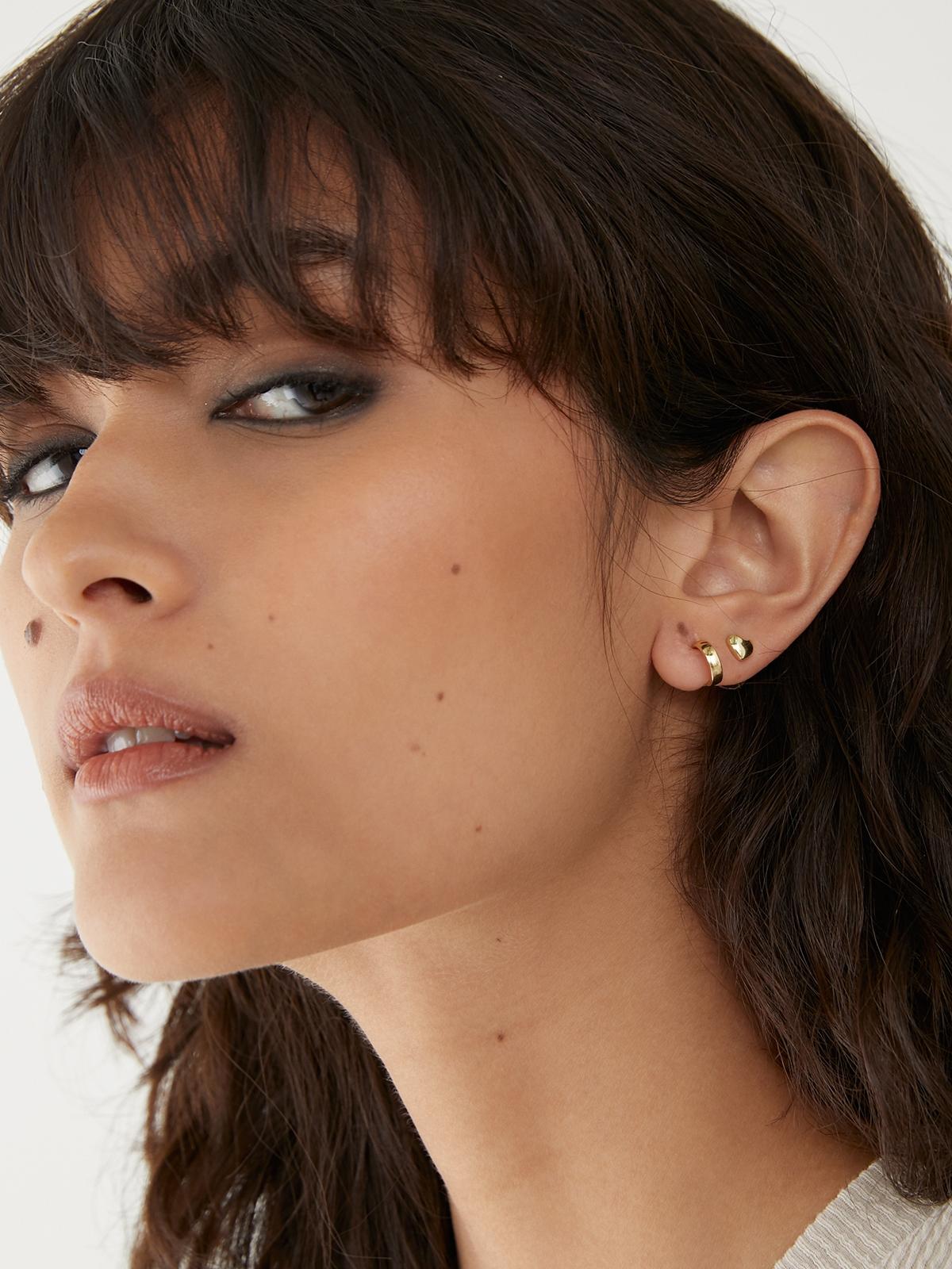 Stud Earing Set - Gold