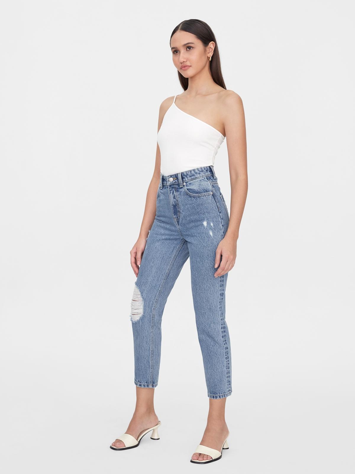 Sustainable Organic Cotton Skinny Jeans - Blue