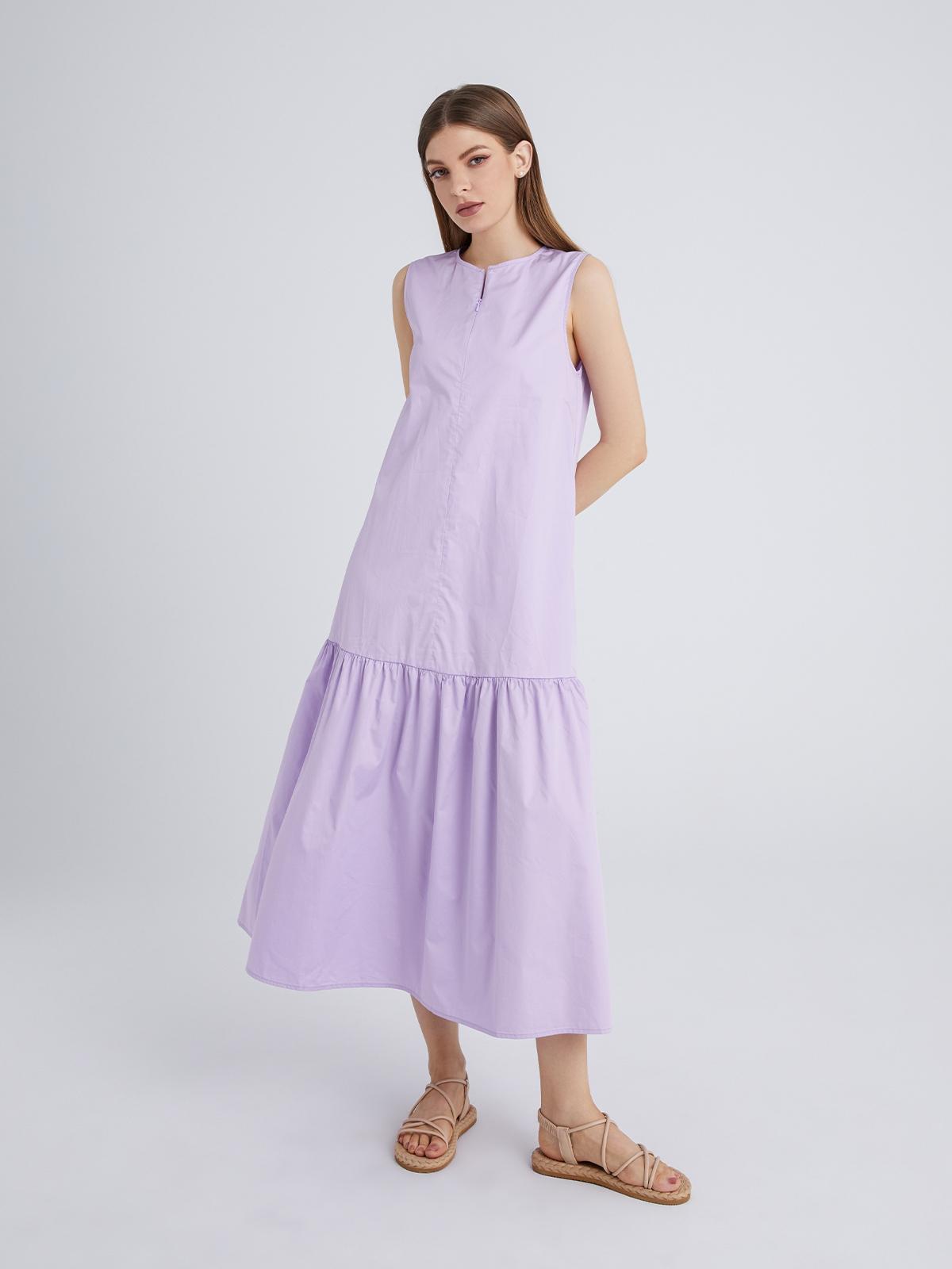 Sleeveless Maxi Dress - Lilac