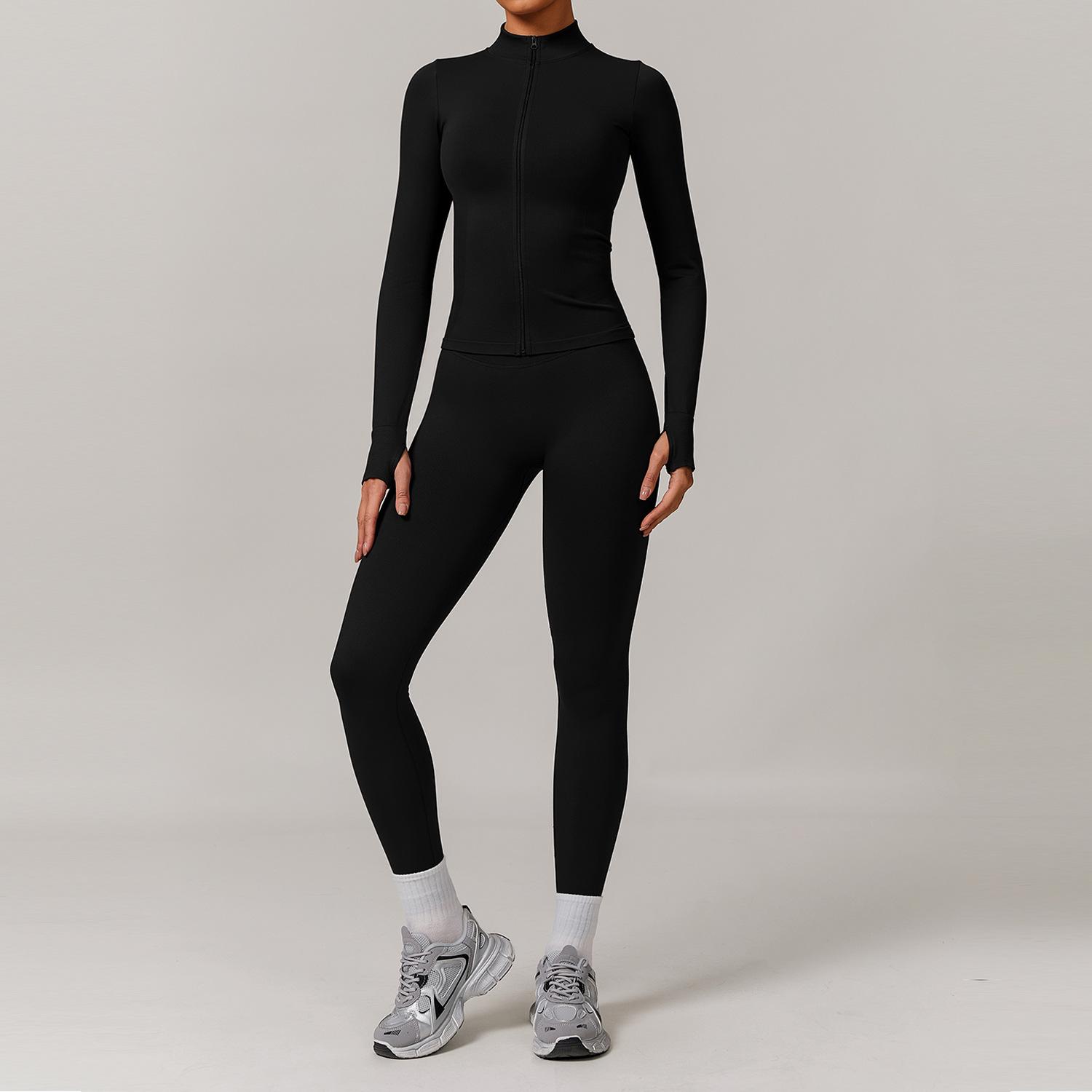 Seamless Yoga Set for Women 2/3PCS Sports Bra & Leggings Fitness Tracksuit