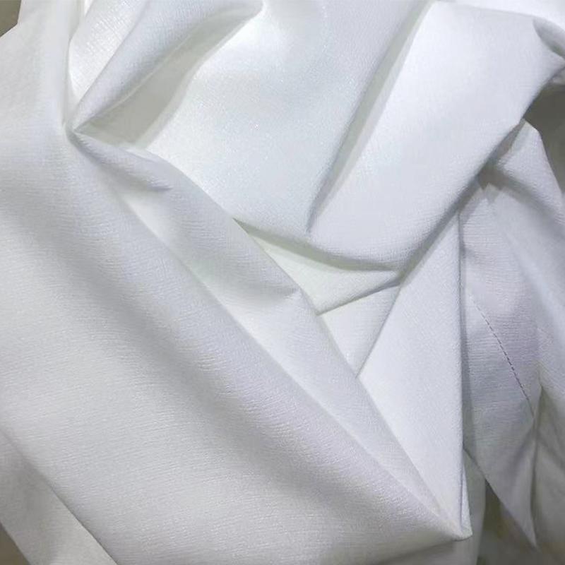 White Tulle Luxury Chiffon Window Curtains