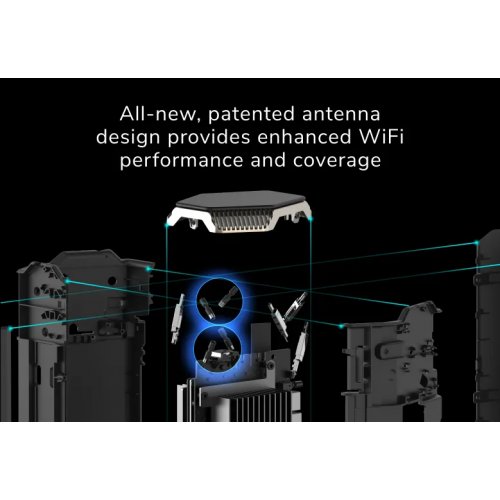  Nighthawk RS700S Tri Band WiFi 7 Router, 19Gbps, 10 Gig Port 