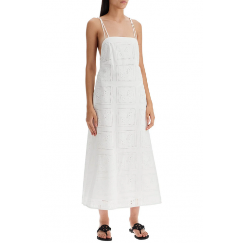  Tory Burch Abito Midi In Pizzo 