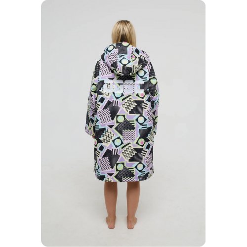  Saved By The Bell Recycled Sherpa Lined Changing Robe - Women's