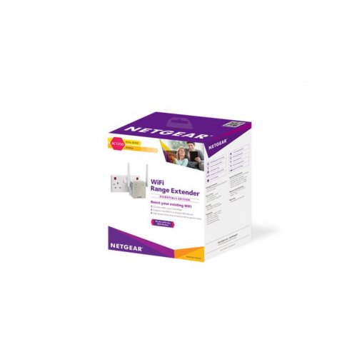  Dual-band WiFi Range Extender - Essentials Edition, 1.2Gbps, Wall-plug, External Antenna 