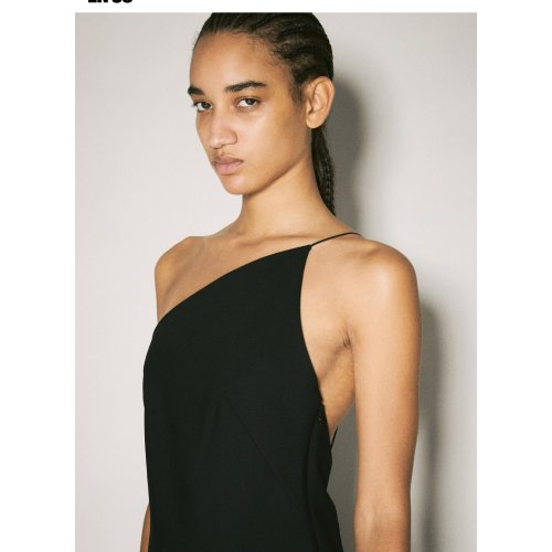 Alexander <span style='filter: blur(2.5px);'>****</span> Asymmetric Slit <span style='filter: blur(2.5px);'>****</span> Dress