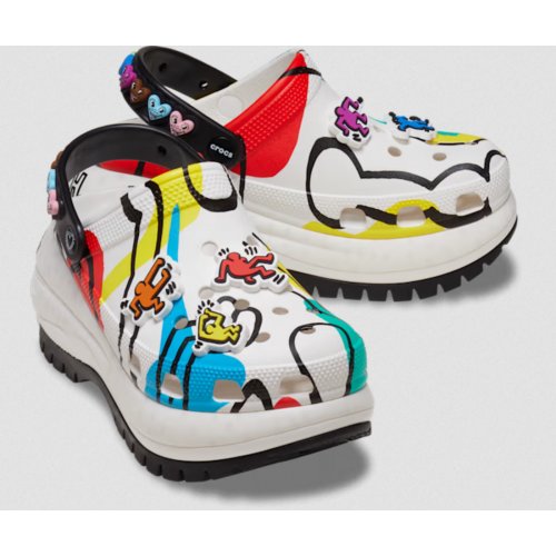 Keith Haring Mega Crush Clog