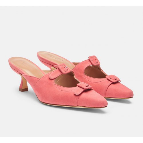 Liz Pink Suede