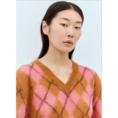 Marni Argyle Sweater