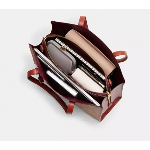 Carter Carryall Bag In Signature Canvas