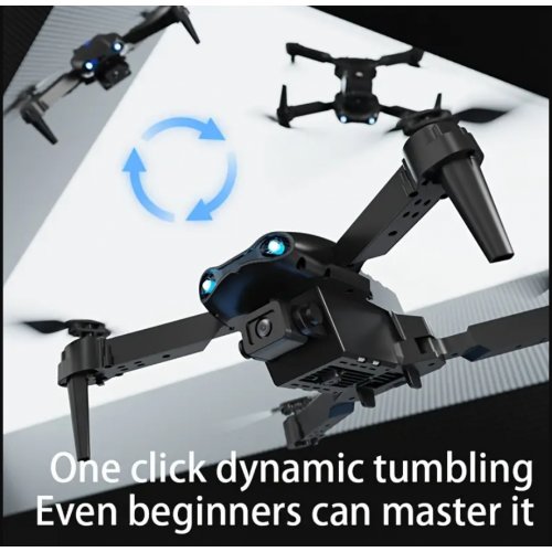 New E99 K3 Professional RC Drone, Dual Camera Double Folding RC Quadcopter Height Hold Remote Control Toy, Holiday Gift Indoor And Outdoor Cheap Drone Aircraft