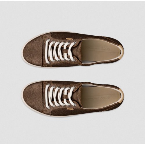  ECCO SOFT 7 W Women's Suede Trainer 