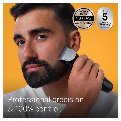 Braun Gift Box: Beard Trimmer 9 BT9420 & King C. Gillette Beard Care