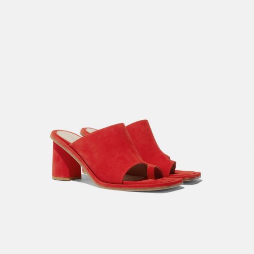 Gwen Red Suede