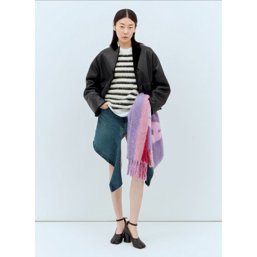 Marni Striped Wool-Mohair Sweater