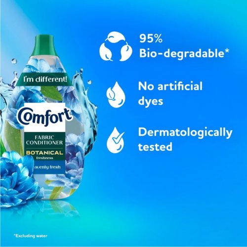 Comfort Botanical Heavenly Fresh Fabric Conditioner 38 Wash 570ml