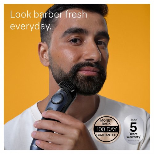 Braun Beard Trimmer Series 7 BT7421: Professional Precision & 100% Control