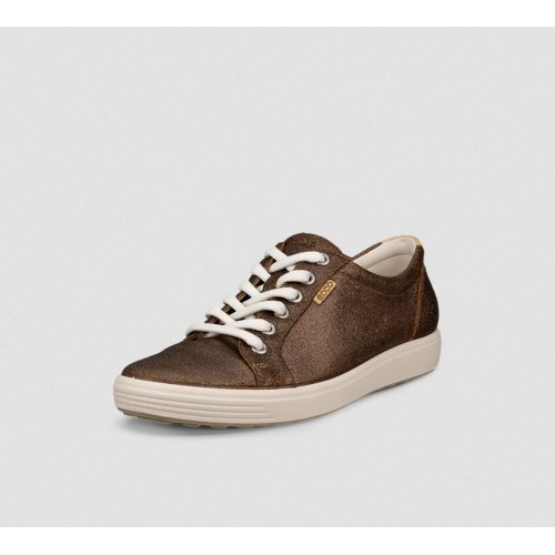  ECCO SOFT 7 W Women's Suede Trainer 