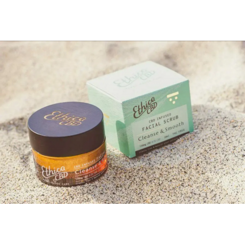  CBD Facial Scrub: Cleanse & Smooth