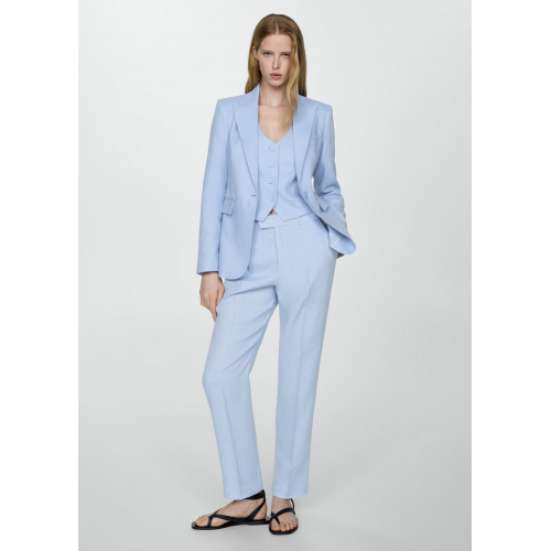 Blazer suit 100% linen