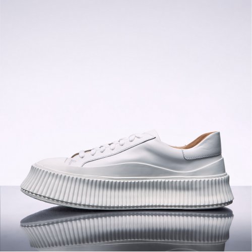Jil Sander Leather Sneakers