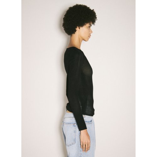 Jean Paul Gaultier Morphing Pinstripe Top