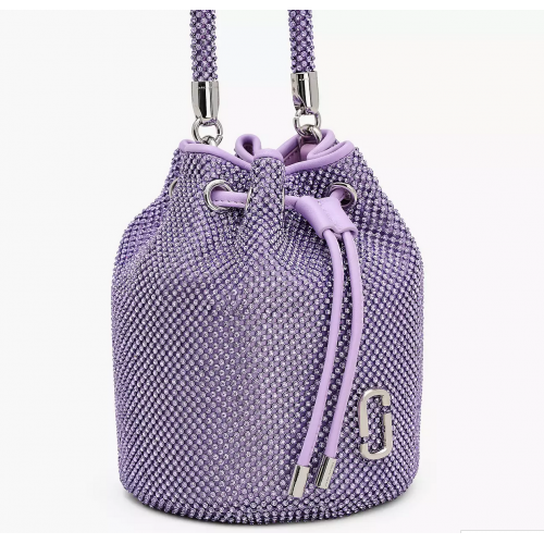 The Rhinestone Mini Bucket Bag