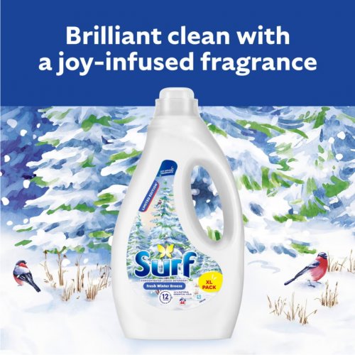 Surf Fresh Winter Breeze Liquid Laundry Detergent 44 Washes 1.188L