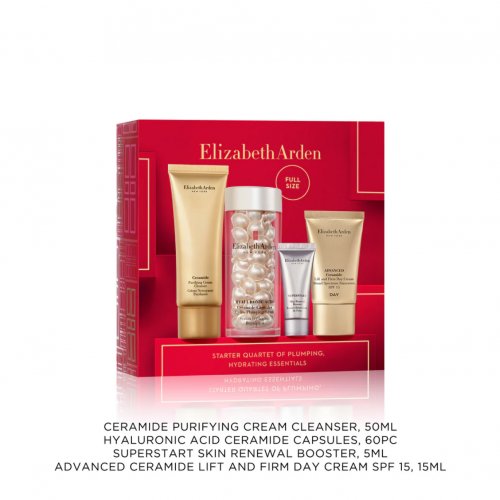  Plumping Hydration Hyaluronic Acid Capsules 4-Piece Set 