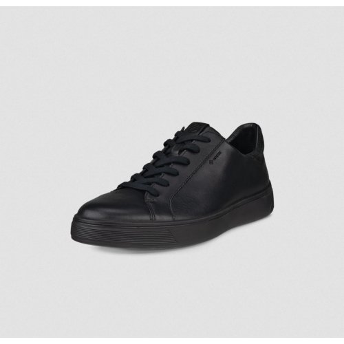  ECCO STREET TRAY M Men's Leather Gore-Tex Trainer 