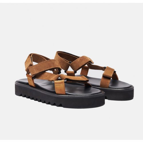 Wooster V Brown Suede