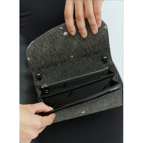 Diesel 1DR Wallet Strap Clutch