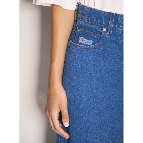 Marni Logo Patch Jeans