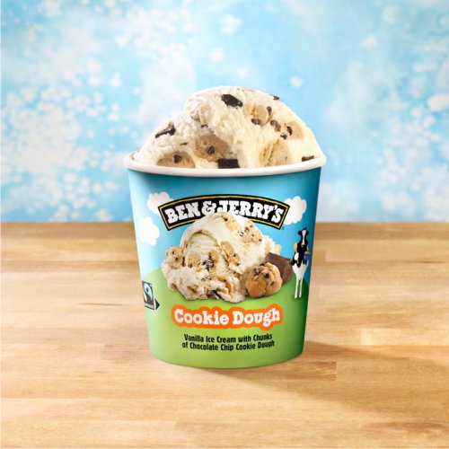 Ben & Jerry's Cookie Dough Vanilla Ice Cream Tub 465ml