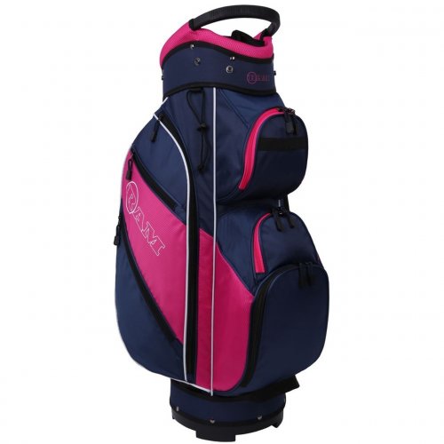 Ram Golf Lightweight Ladies Trolley Bag with 14 Way Dividers Top Blue/Pink/White