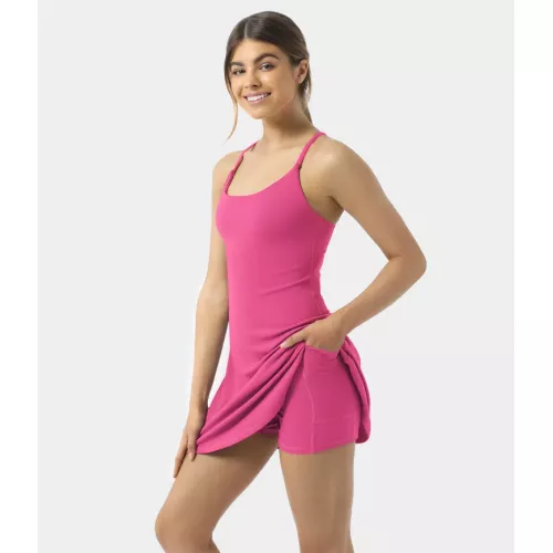 Softlyzero™ Plush Backless Active Dress