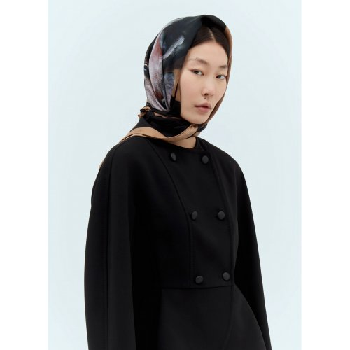 Max Mara Printed Silk Scarf