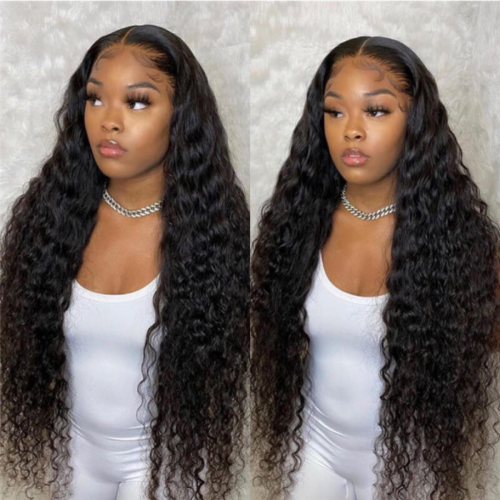 Long Hair Loose Deep Invisible HD Lace Front Wig For Women