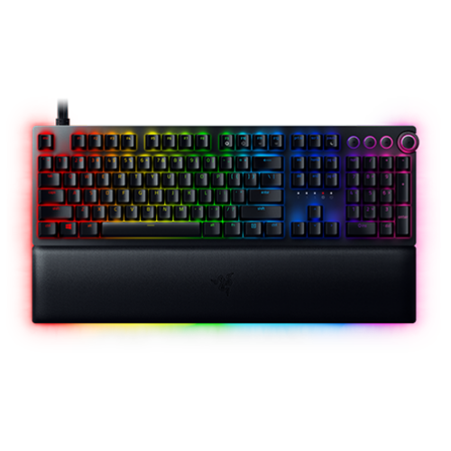 Razer Huntsman V2 Analog Gaming Keyboard - Razer Analog Optical Switches - Multi-function Digital Dial and 4 Media Keys - Nordic Layout