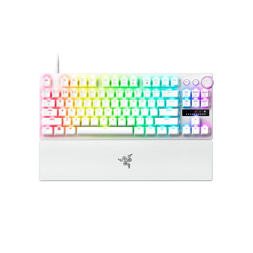 Razer Huntsman V3 Pro Tenkeyless - US - White