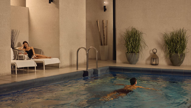 Indulgent Spa Day with 60 Minute Treatment, Lunch and Champagne at Akasha Spa for Two